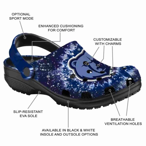 memphis grizzlies radiant burst effect clog new arrival