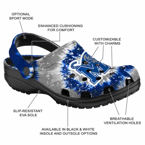 memphis tigers radiant burst effect crocs new arrival