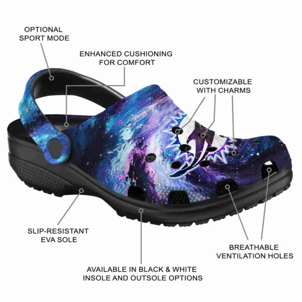 miami dolphins galaxy swirl crocs new arrival