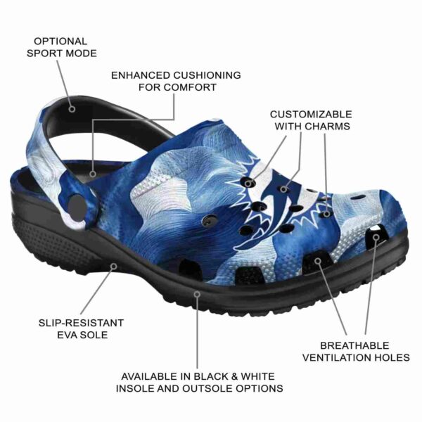 miami dolphins ocean waves crocs new arrival