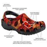Miami Hurricanes Autumn Leaves Crocs Fashion forward
