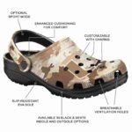 Miami Hurricanes Desert Camo Crocs Fashion forward