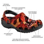 Miami Marlins Autumn Leaves Crocs Fashion forward