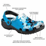 Miami Marlins Splatter Graphics Crocs Best selling