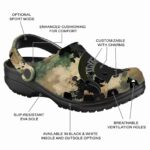 Michigan State Spartans Camouflage Craze Crocs Fashion forward