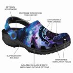Michigan State Spartans Galaxy Swirl Crocs Fashion forward