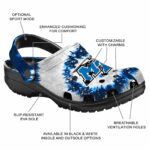 middle tennessee blue raiders radiant burst effect clog best selling