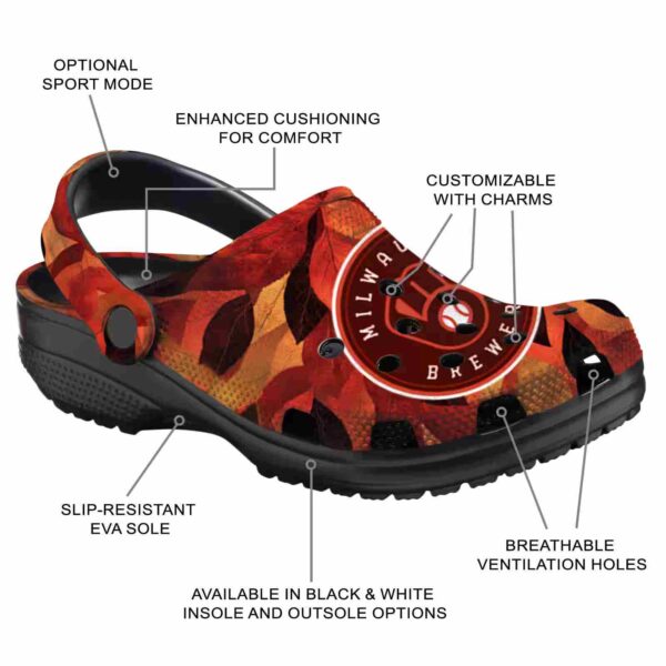 milwaukee brewers autumn leaves crocs new arrival
