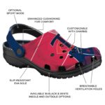 Minnesota Twins Geometric Background Crocs Best selling