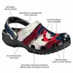 Minnesota Twins Patriotic Stripes Crocs Fashion forward