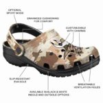 Minnesota Vikings Desert Camo Crocs Fashion forward