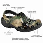 NC State Wolfpack Camouflage Craze Crocs Fashion forward