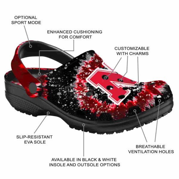 nebraska cornhuskers radiant burst effect crocs new arrival