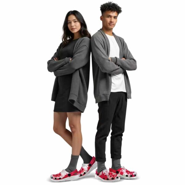 nebraska cornhuskers splatter graphics crocs top rated
