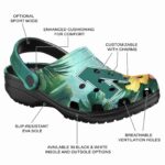 Nebraska Cornhuskers Tropical Vibes Crocs Fashion forward