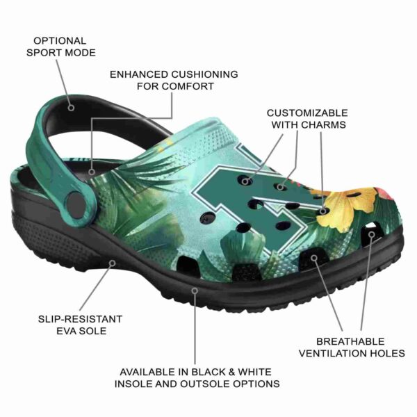 nebraska cornhuskers tropical vibes crocs new arrival