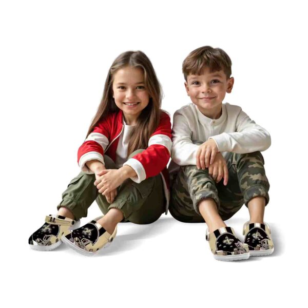 new orleans saints helmet stripes crocs fashion forward