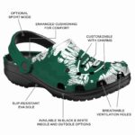 New York Jets Splatter Graphics Crocs Best selling