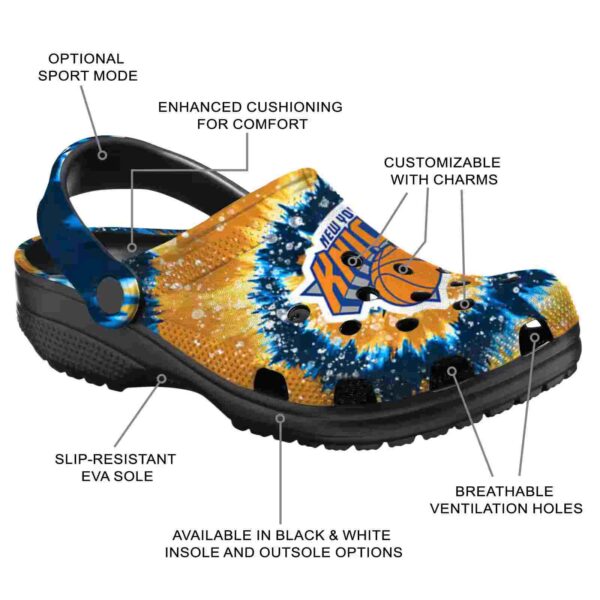 new york knicks radiant burst effect crocs new arrival