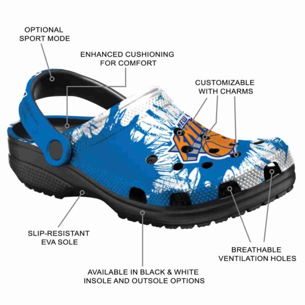 new york knicks splatter graphics crocs new arrival