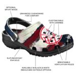 New York Yankees Patriotic Stripes Crocs Fashion forward