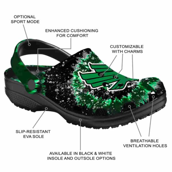 north texas mean green radiant burst effect clog new arrival