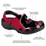 northern illinois huskies helmet stripes clog best selling