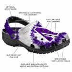 northwestern wildcats radiant burst effect clog best selling
