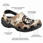Oakland Athletics Desert Camo Crocs Fashion forward