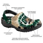 ohio bobcats radiant burst effect clog best selling