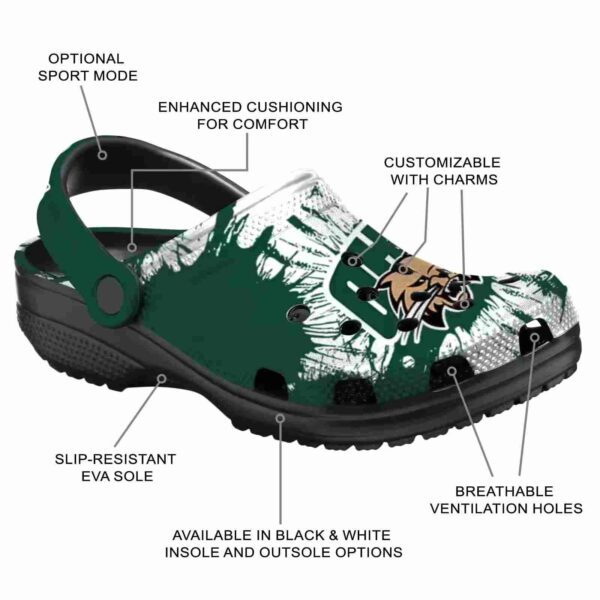 ohio bobcats splatter graphics clog new arrival