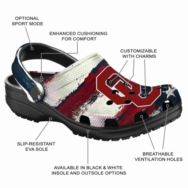 oklahoma sooners patriotic stripes crocs new arrival