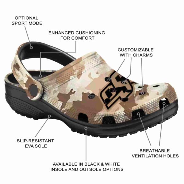 oklahoma state cowboys desert camo crocs new arrival