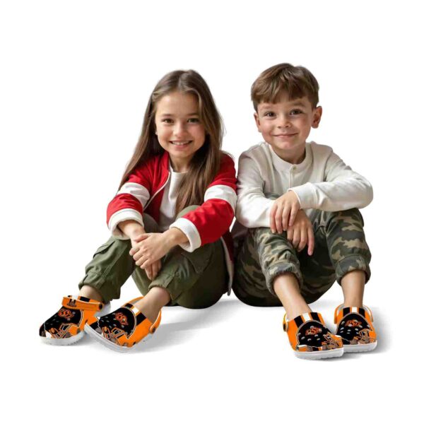 oklahoma state cowboys helmet stripes crocs fashion forward