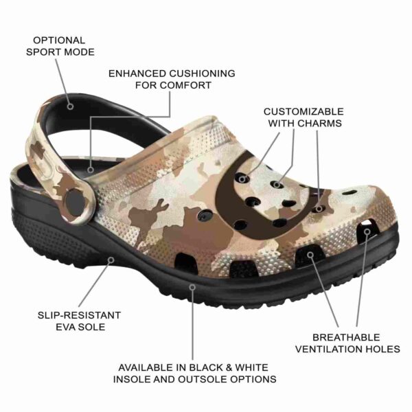 oregon ducks desert camo crocs new arrival