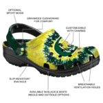 Oregon Ducks Radiant Burst Effect Crocs Best selling