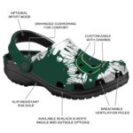 Oregon Ducks Splatter Graphics Crocs Best selling
