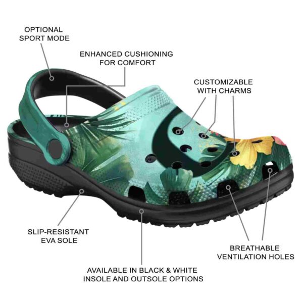 oregon ducks tropical vibes crocs new arrival