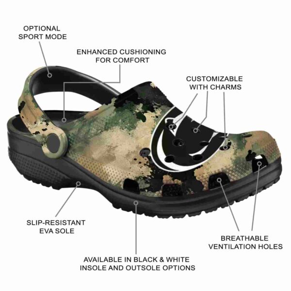 penn state nittany lions camouflage craze crocs new arrival