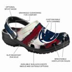Penn State Nittany Lions Patriotic Stripes Crocs Fashion forward
