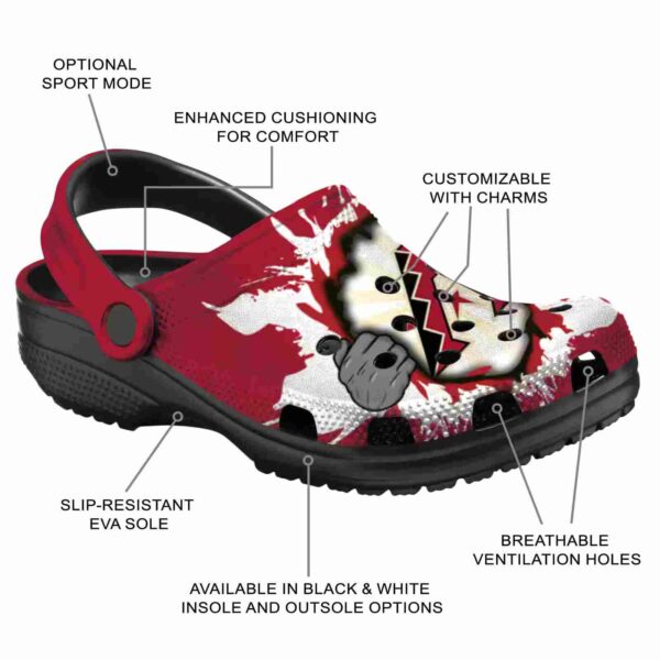 personalized arizona diamondbacks gripping hand crocs new arrival