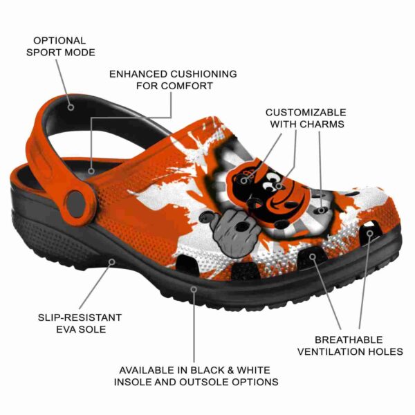personalized baltimore orioles gripping hand crocs new arrival