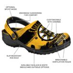 personalized boston bruins paint splatter graphics clog best selling