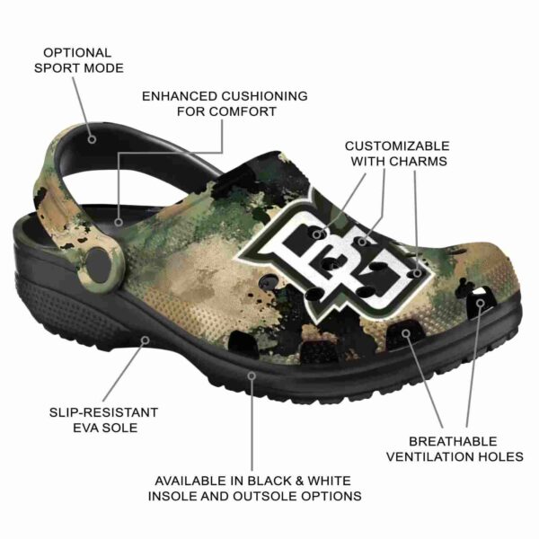 personalized bowling green falcons camouflage craze clog new arrival