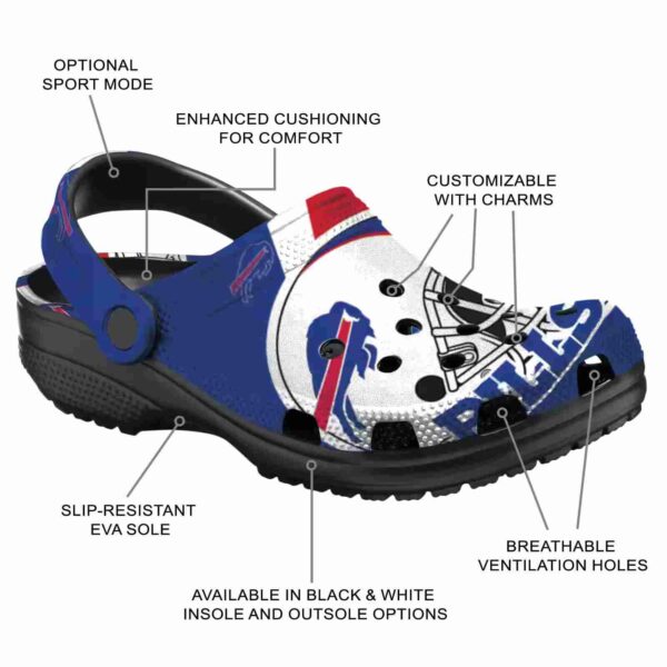 personalized buffalo bills football helmet crocs new arrival