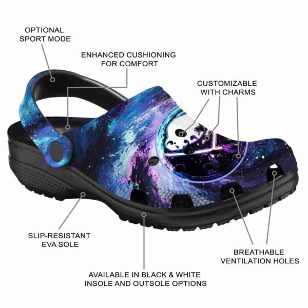 personalized buffalo sabres galaxy swirl clog new arrival