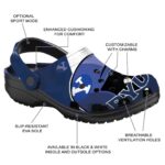 personalized byu cougars baseball helmet clog best selling