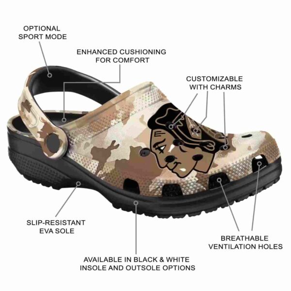 personalized chicago blackhawks desert camo clog new arrival