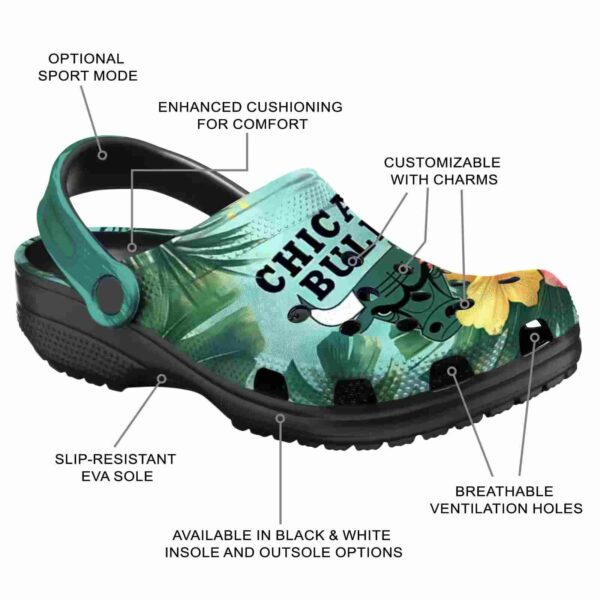 personalized chicago bulls tropical vibes crocs new arrival