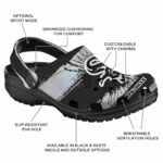 Personalized Chicago White Sox Paint Splatter Graphics Crocs Best selling